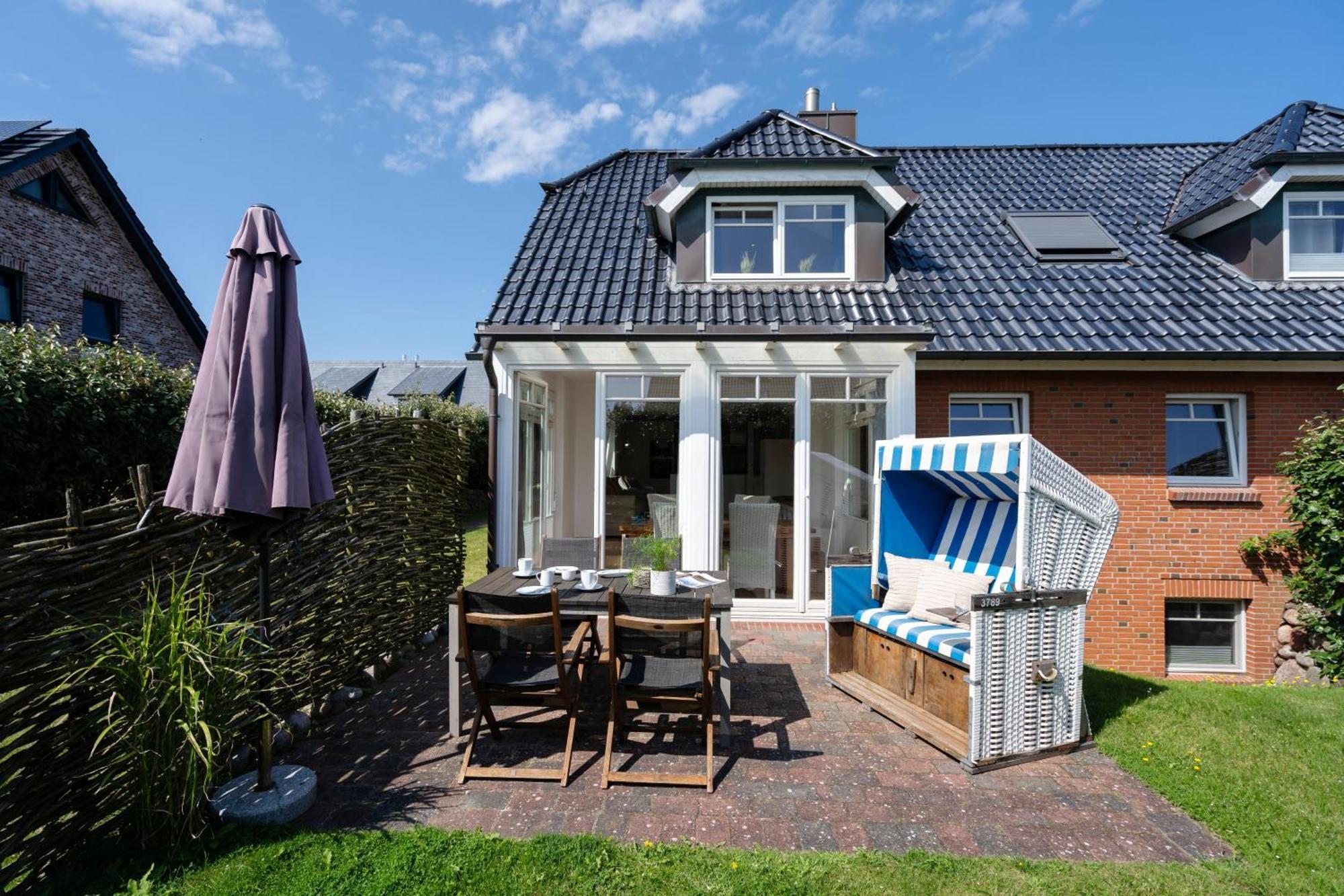 Am Sandwall Westseite Sylt Esterno foto